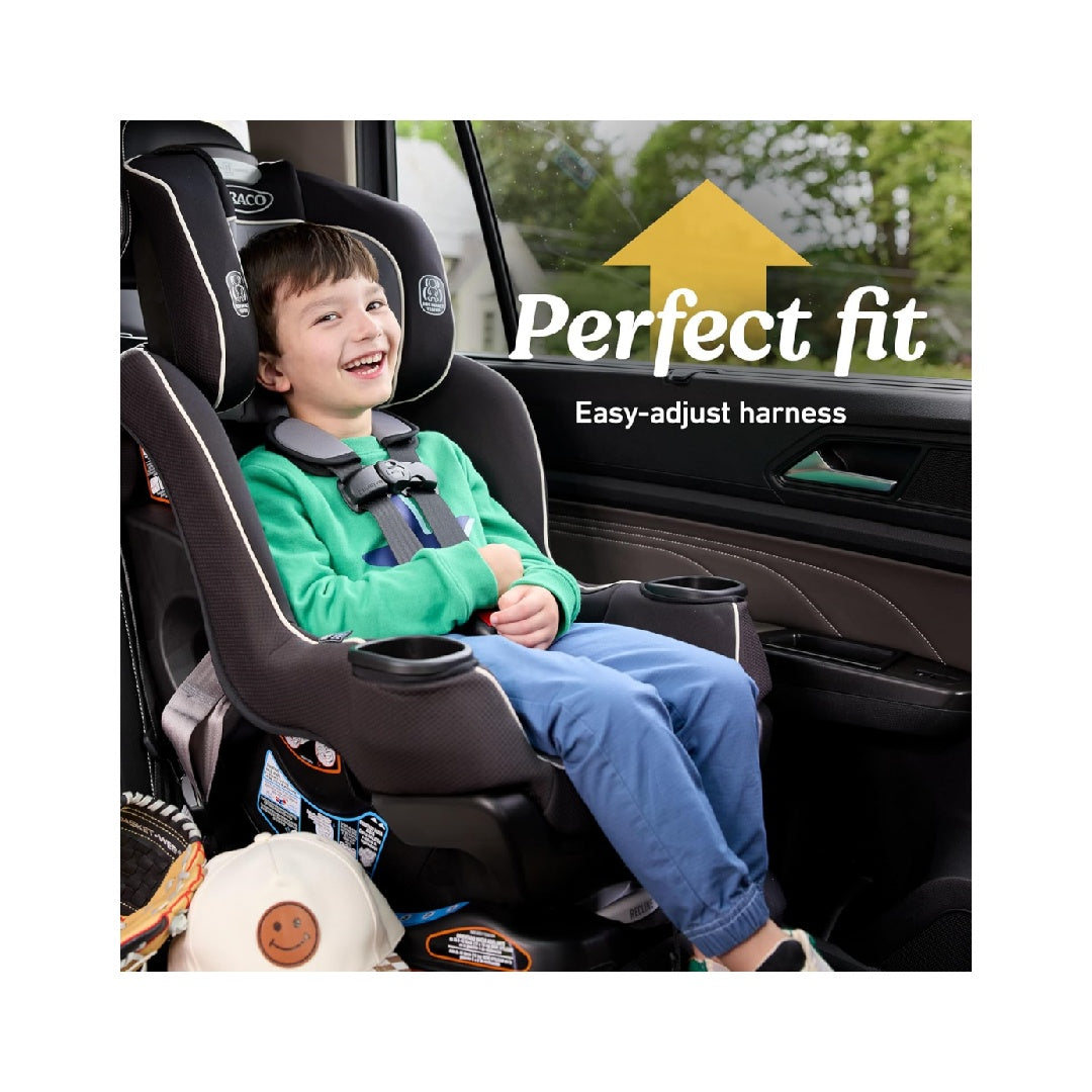 Graco Extend2Fit Convertible Baby Car Seat, 3-in-1,Redmond 2.0