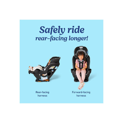 The Graco Extend2Fit convertible baby car seat is available in 2-in-1 and 3-in-1 models.