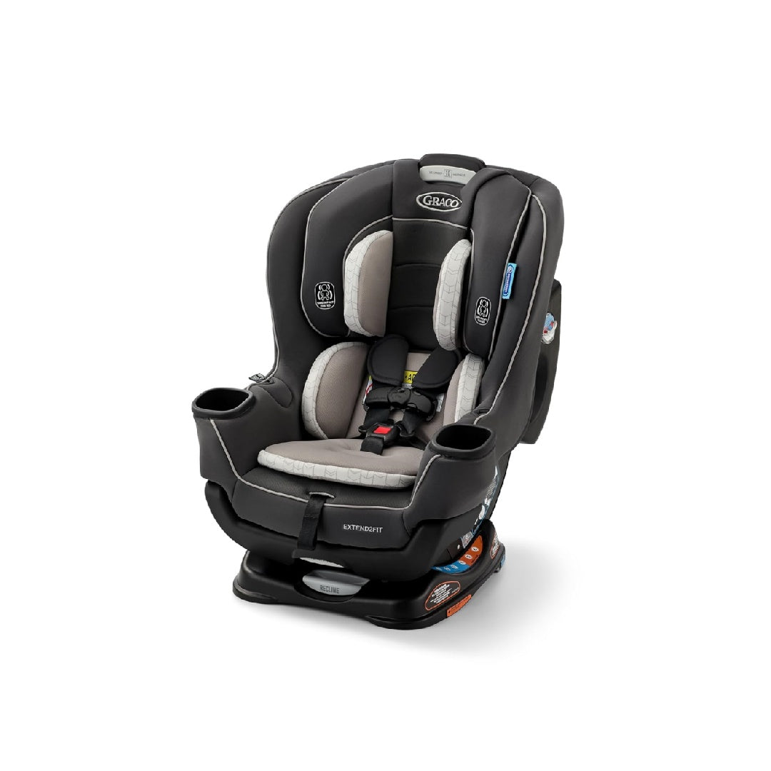 Graco Extend2Fit Convertible Baby Car Seat, 2-in-1, Redmond 2.0