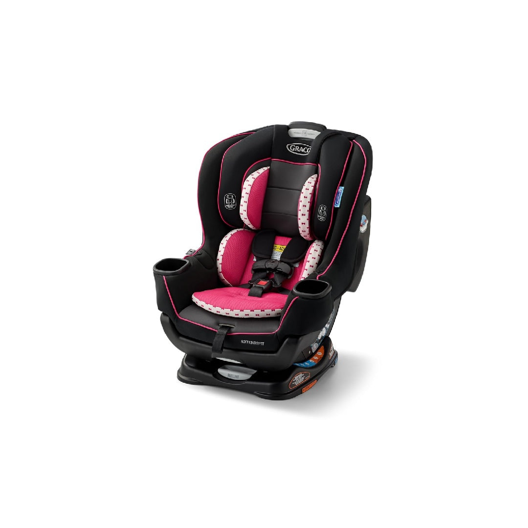 The Graco Extend2Fit convertible baby car seat is available in 2-in-1 and 3-in-1 models.