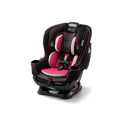 Graco Extend2Fit Convertible Baby Car Seat, 2-in-1 Design，Kenzie 2.0