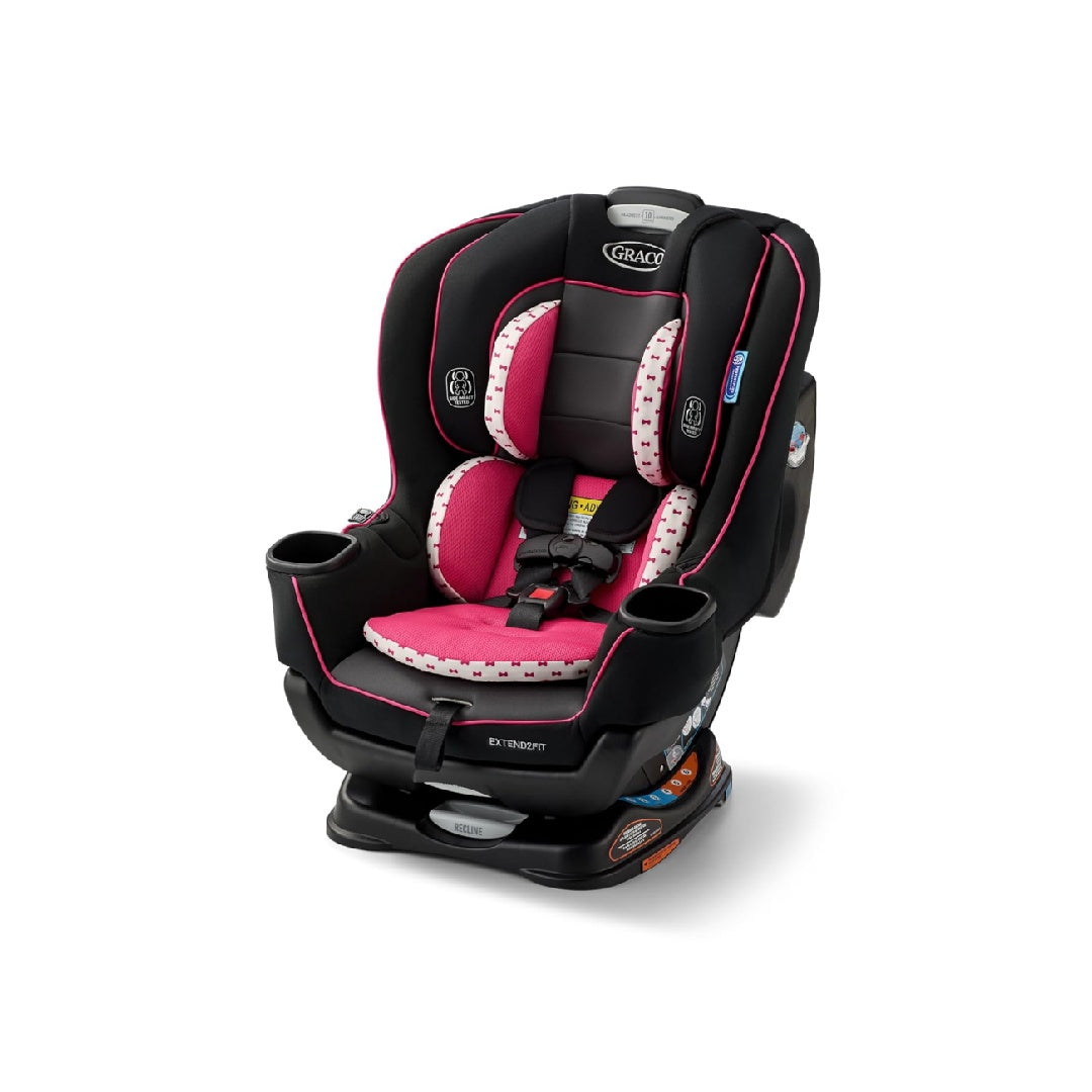 Graco Extend2Fit Convertible Baby Car Seat, 3-in-1,Kenzie 2.0