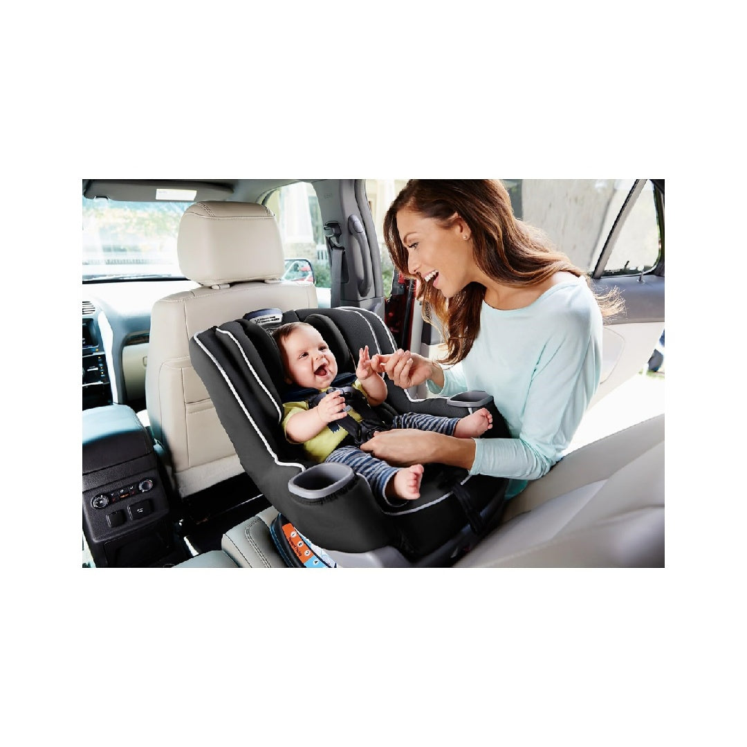 Graco Extend2Fit Convertible Baby Car Seat, 2-in-1, Gotham