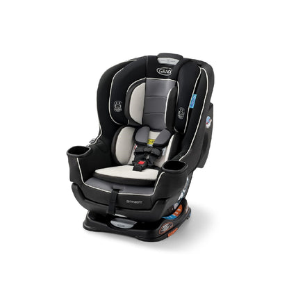 Graco Extend2Fit Convertible Baby Car Seat, 3-in-1,Gotham 2.0
