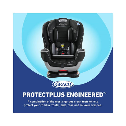 Graco Extend2Fit Convertible Baby Car Seat, 3-in-1,Kenzie