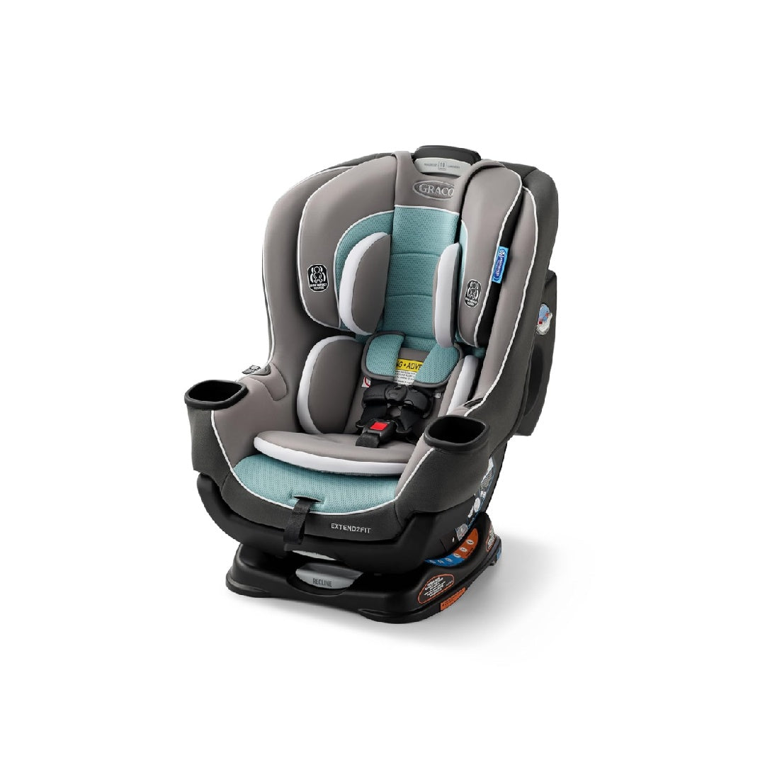 Graco Extend2Fit Convertible Baby Car Seat, 3-in-1,Spire 2.0