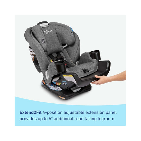 Graco Extend2Fit Convertible Baby Car Seat, 3-in-1,Cullen 2.0