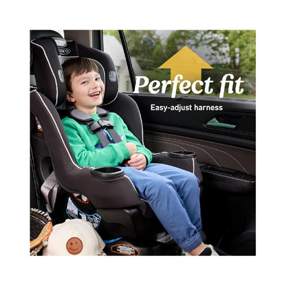 Graco Extend2Fit Convertible Baby Car Seat, 3-in-1,Spire 2.0