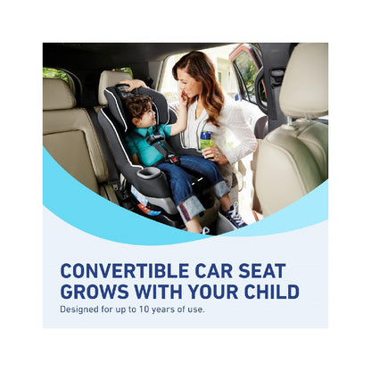 Graco Extend2Fit Convertible Baby Car Seat, 3-in-1,Gotham