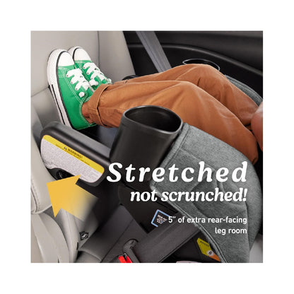 Graco Extend2Fit Convertible Baby Car Seat, 3-in-1,Ashten 2.0