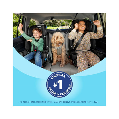 Graco Extend2Fit Convertible Baby Car Seat, 2-in-1, Gotham