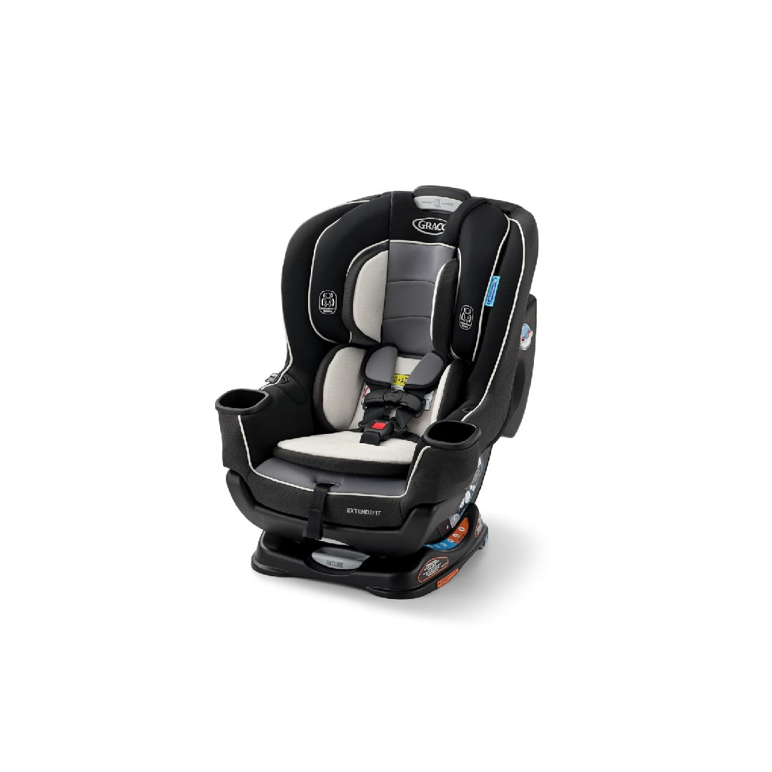 The Graco Extend2Fit convertible baby car seat is available in 2-in-1 and 3-in-1 models.