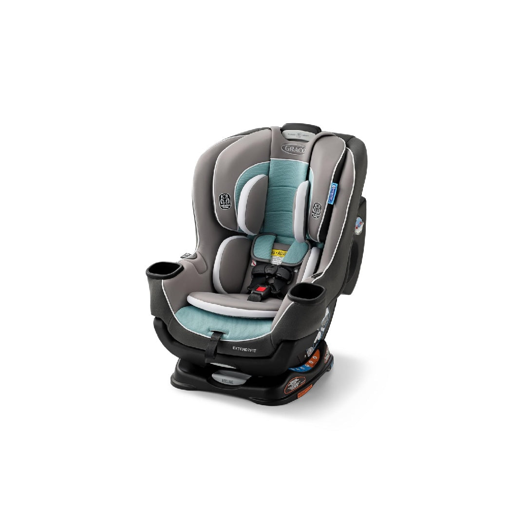 The Graco Extend2Fit convertible baby car seat is available in 2-in-1 and 3-in-1 models.